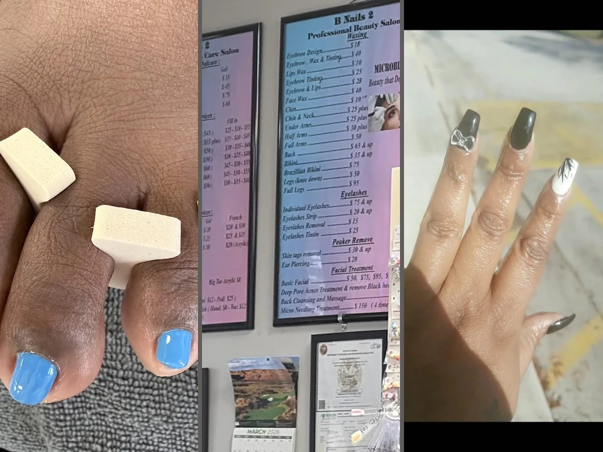 Nails, lashes, facials