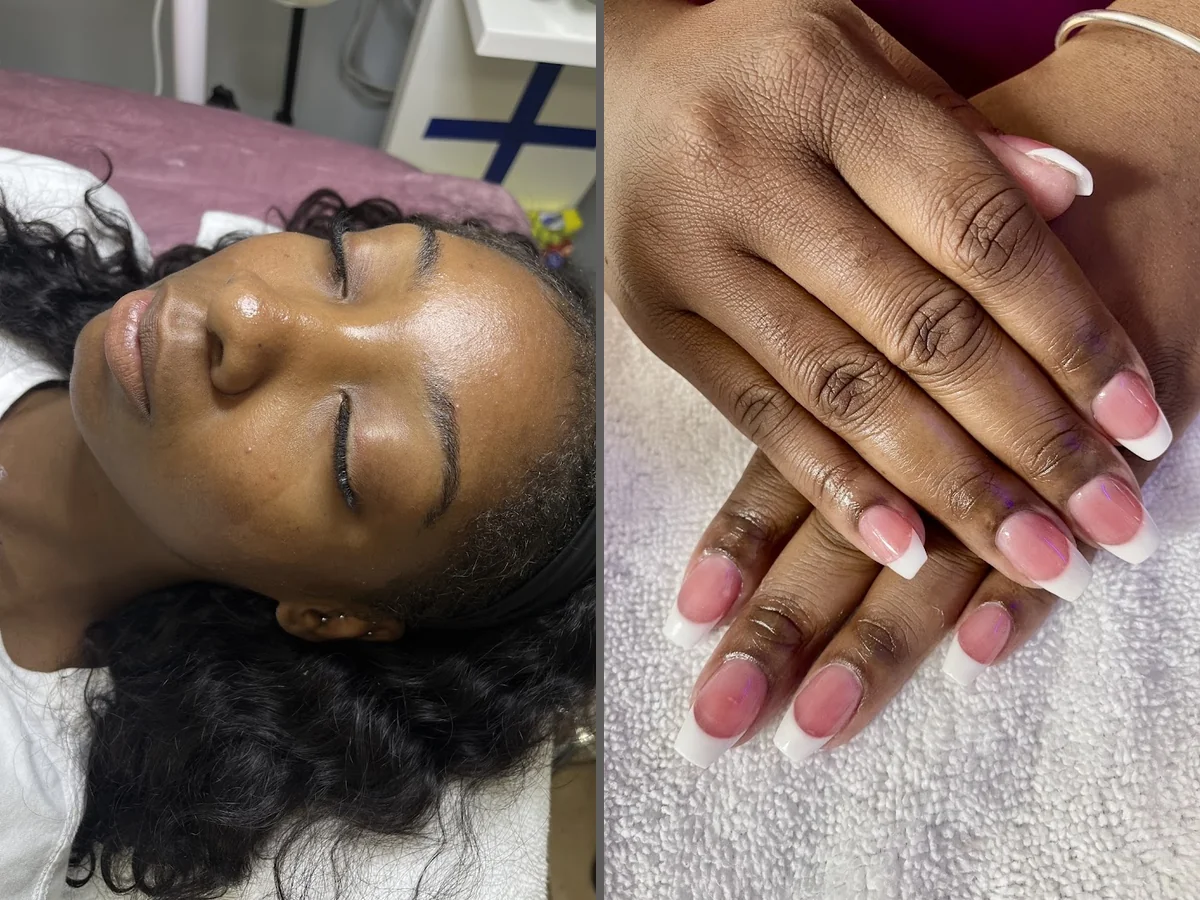 Nails, lashes, facials